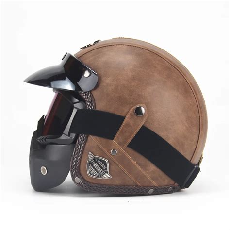 casco cuoio vintage|casco helmet moto d'epoca in cuoio .